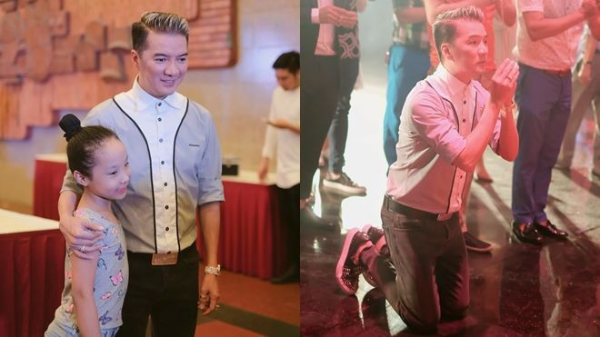 Đàm Vĩnh Hưng thành tâm quỳ gối cúng Tổ nghiệp Ảnh 2