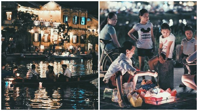 Ngắm đèn hoa đăng sáng rực Hội An đêm Trung thu Ảnh 2
