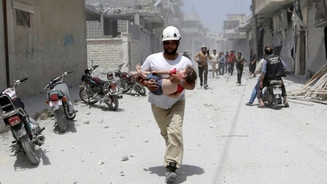 Những người hùng đội mũ bảo hiểm trắng ở Syria Ảnh 2