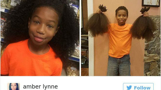 Bạn sẽ ngỡ ngàng xúc động khi biết lý do bé trai 2 năm trời không hề cắt tóc… Ảnh 2