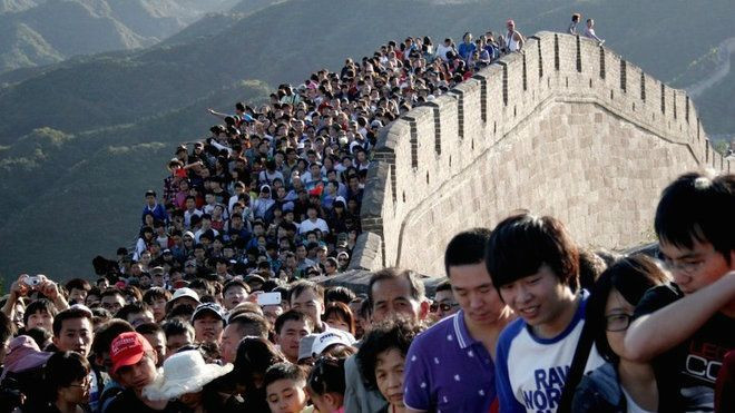 Trung Quốc đông đúc đến mức nào Ảnh 2