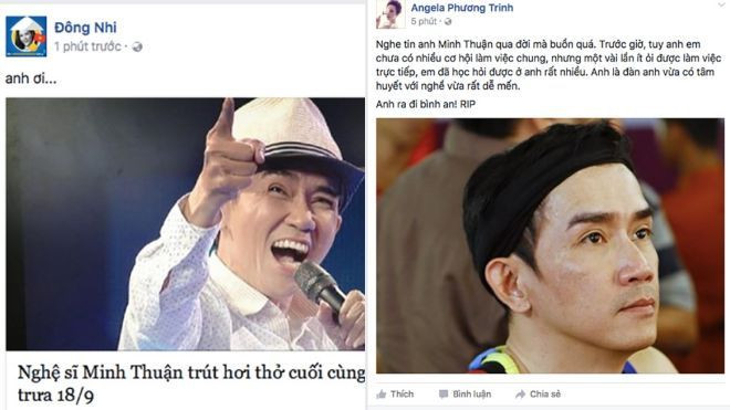 Nghệ sĩ Việt nghẹn ngào trước sự ra đi của Minh Thuận Ảnh 2