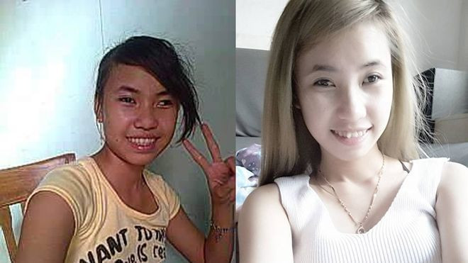 Cô gái mắt lé đi phụ hồ kiếm tiền 'tu sửa' nhan sắc Ảnh 2