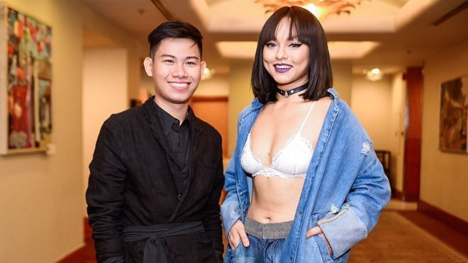 Mai Ngô diện trend bralettes, bất ngờ xuất hiện tại họp báo Elle Fashion Journey Ảnh 2