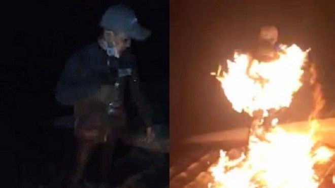 Thanh niên sống ảo tự thiêu rồi nhảy kênh Tân Hóa bị công an bắt Ảnh 2