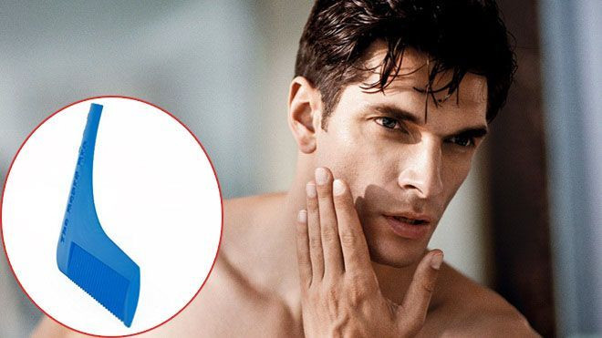 Các nàng có tuyệt chiêu 'chiếc thìa make up', các chàng không chịu thua khi cạo râu bằng… lược! Ảnh 2