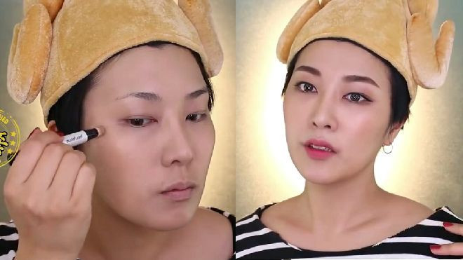 'Giảm 5 ký' nhờ thủ thuật trang điểm siêu ảo diệu Ảnh 2