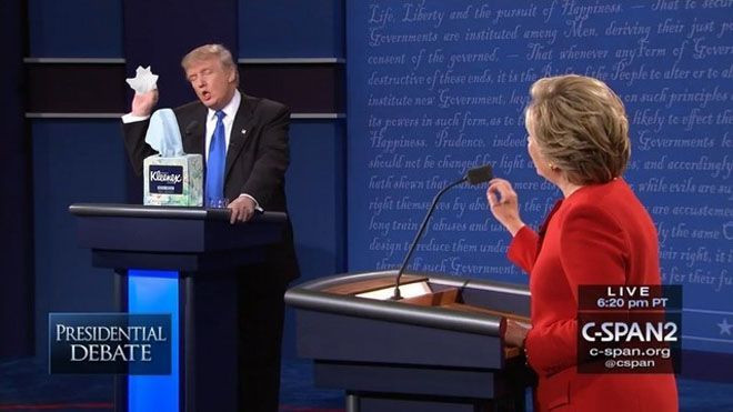 Donald Trump dùng cocaine trong cuộc tranh luận trực tiếp? Ảnh 2