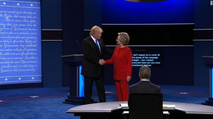 Diễn biến bất ngờ sau cuộc tranh luận lịch sử giữa bà Hillary Clinton và ông Donald Trump Ảnh 2