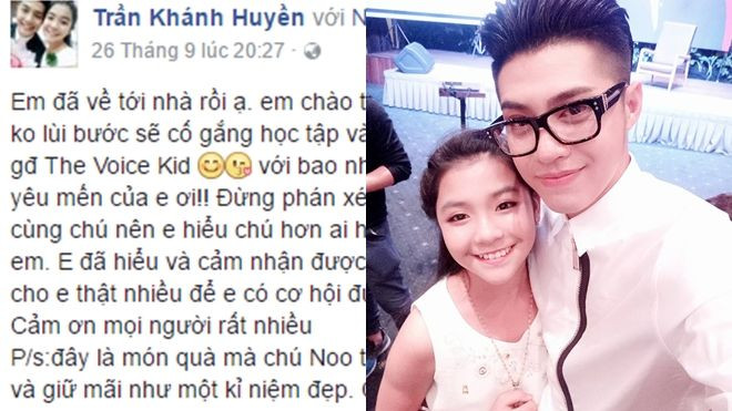 Khánh Huyền The Voice Kids: 'Con sẽ giữ mãi kỷ niệm đẹp… con thương chú Noo' Ảnh 2