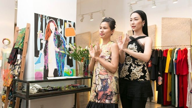 Linh Nga, Ái Phương tất bật chuẩn bị cho Elle Show Ảnh 2