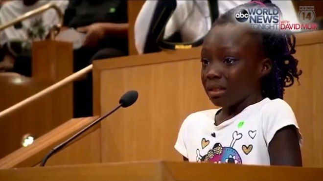 Bài phát biểu của bé gái da màu 9 tuổi gây chấn động trên toàn nước Mỹ Ảnh 2