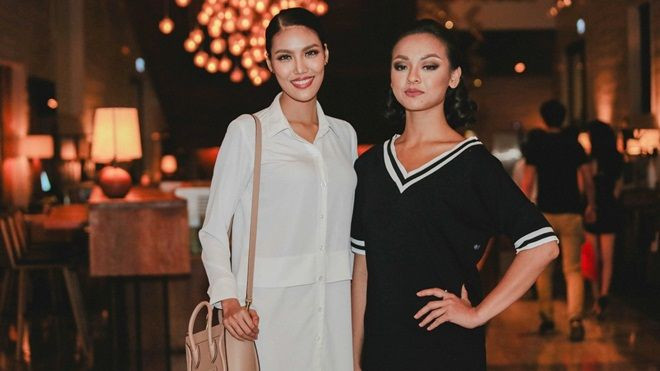 Lan Khuê - Quỳnh Mai say sưa tập catwalk cho Elle Fashion Journey 2016 trước giờ G Ảnh 2