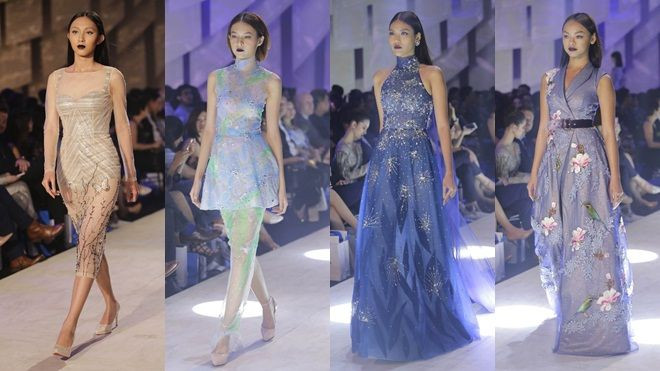 Hậu The Face, thầy trò Lan Khuê tái hợp 'cân' cả sàn diễn Elle show trong thiết kế Tuấn Trần Ảnh 2