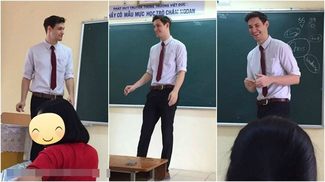 Thêm một thầy giáo Tây khiến HS xuýt xoa: Thế này thì học cả đời em cũng chịu! Ảnh 2