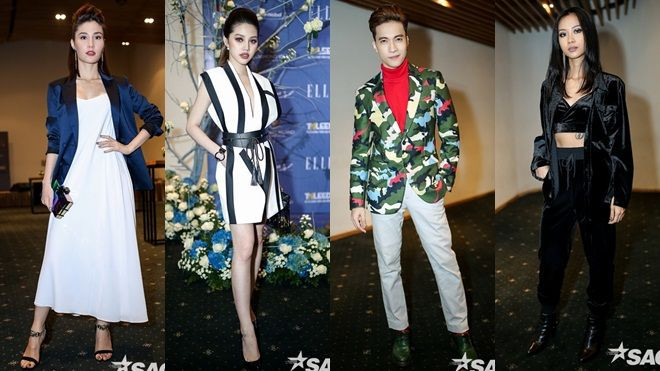 Diễm My 9x, S.T cùng Suboi dắt tay nhau lọt top sao đẹp tại fashion show Ảnh 2