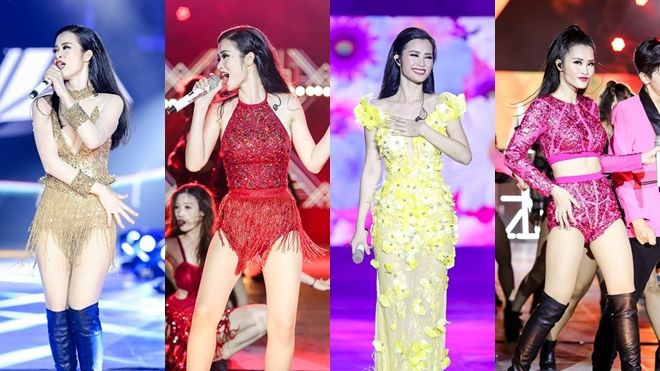 Đông Nhi đẹp không góc chết trong loạt váy áo của Lê Thanh Hòa Ảnh 2