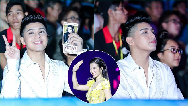 Noo Phước Thịnh lặng lẽ ngồi trên khán đài cổ vũ Đông Nhi trong liveshow đẳng cấp Ảnh 2