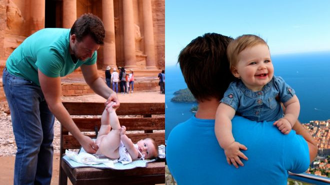 Cô bé chưa đầy 1 tuổi này đã có cơ hội du lịch khắp 30 nước Ảnh 2