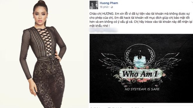 Sốc: Facebook của Phạm Hương đã bị fan 'chiếm đoạt'! Ảnh 2