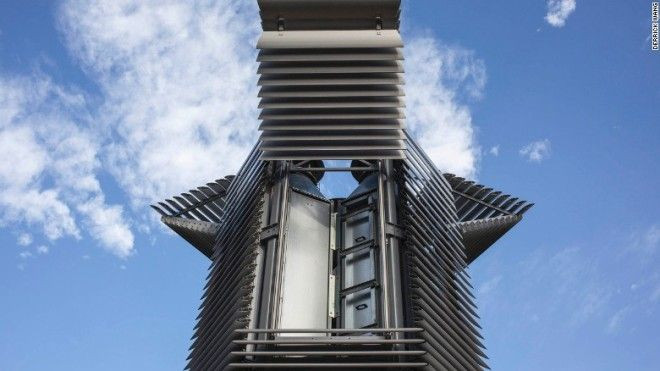 Trung Quốc: Khi tòa tháp biến thành máy lọc không khí khổng lồ Ảnh 2