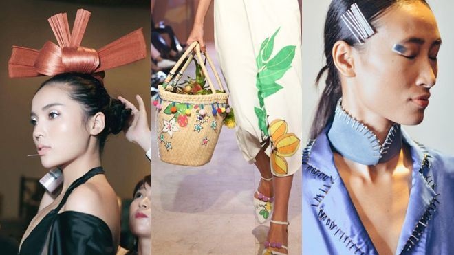 Không chỉ các sàn diễn quốc tế mà tại Việt Nam cũng có những mẫu phụ kiện ấn tượng như thế này! Ảnh 2