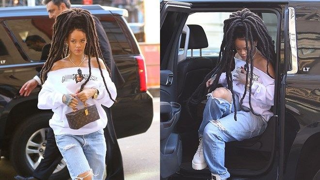 Quyết định để mái tóc dreadlocks, hình như Rihanna… hơi fail Ảnh 2