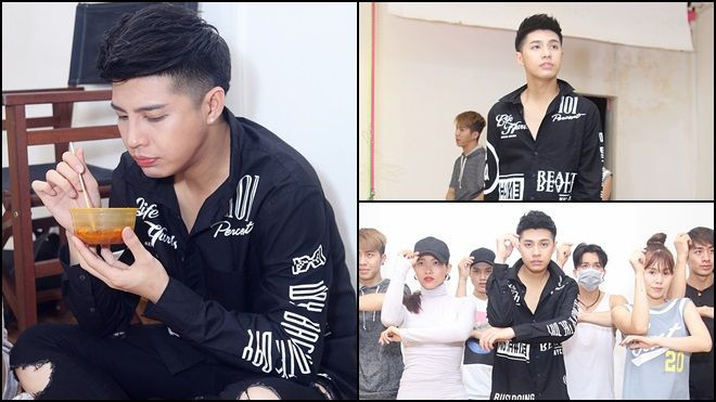 Noo Phước Thịnh ăn vội trong phòng tập, bật mí liveshow lớn vào tháng 11 Ảnh 2