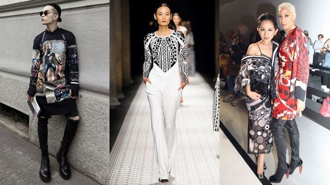 Người mẫu và tín đồ thời trang Việt thay phiên nhau 'làm loạn' mùa Fashion Week Xuân Hè 2017 Ảnh 2