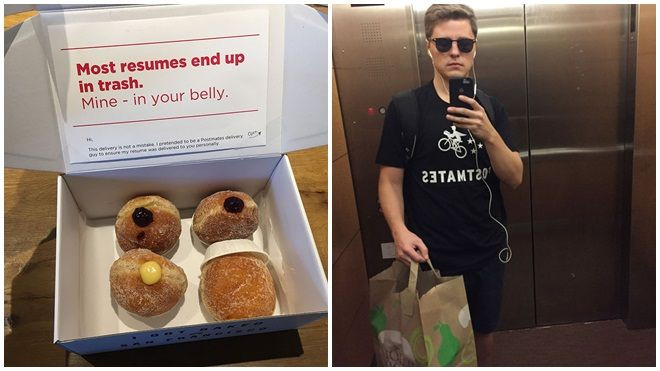 Bạn sẽ phải há hốc mồm với cách nộp CV ấn tượng của anh chàng chuyên gia marketing Ảnh 2