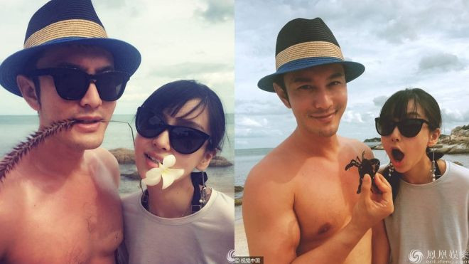 Huỳnh Hiểu Minh hạnh phúc tuyên bố Angela Baby đã mang thai Ảnh 2