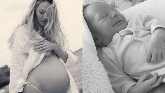 Candice Swanepoel hé lộ hình ảnh con trai, tiểu thư nhà Adam - Behati đã có ‘đối thủ’ Ảnh 2
