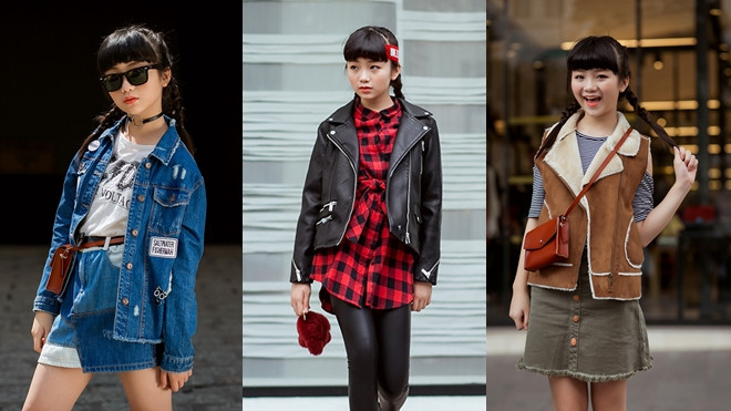 Kim Anh The Voice Kids khoe street style xinh xắn trên phố Ảnh 2