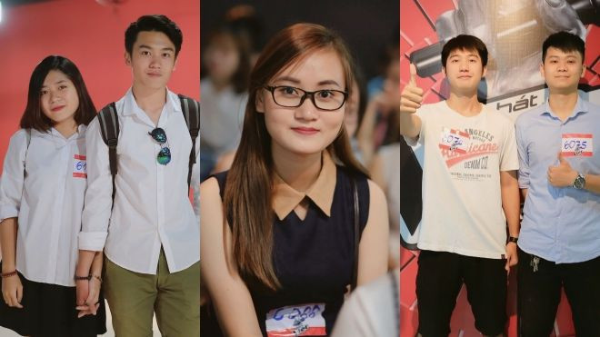 Giọng hát Việt 2017 tuyển sinh ngày đầu tiên tại Hà Nội: Dàn trai xinh gái đẹp háo hức lộ diện Ảnh 2