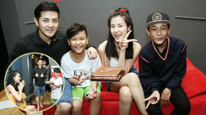 Nhật Minh, Gia Quý The Voice Kids bí mật mừng sinh nhật bất ngờ cho Đông Nhi Ảnh 2