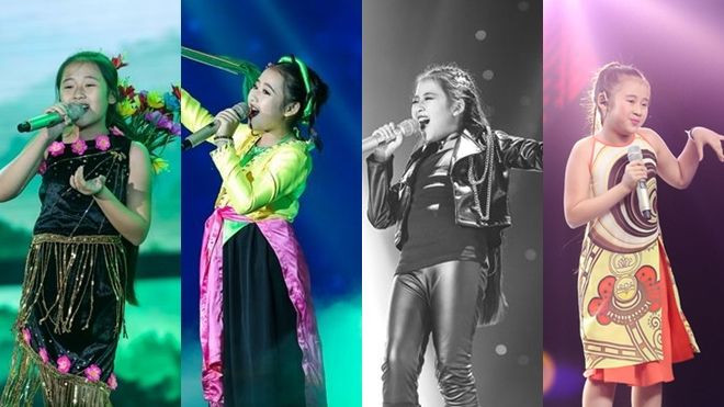 Trang phục diễn nhìn là yêu của 'chích chòe' Khánh Ngọc tại Giọng hát Việt nhí Ảnh 2