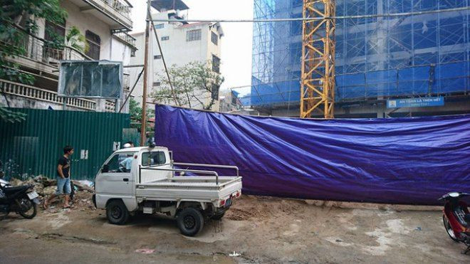 Hà Nội: Sập giàn giáo, 2 người chết, 4 người bị thương Ảnh 2