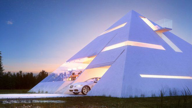 Kiến trúc sư Mexico gây ngỡ ngàng khi xây nhà theo kiến trúc… Kim tự tháp Ảnh 2