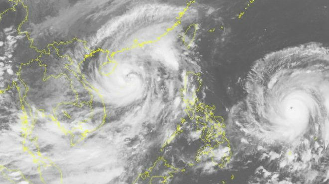 Xuất hiện thêm siêu bão Haima, nguy cơ bão chồng bão Ảnh 2
