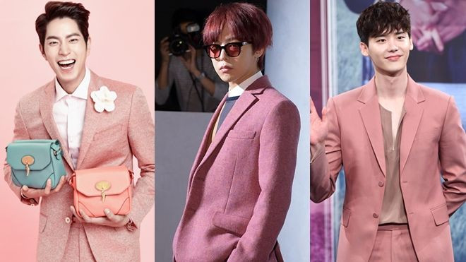 Suit hồng - trang phục quyến rũ, thời thượng của các oppa Hàn Ảnh 2