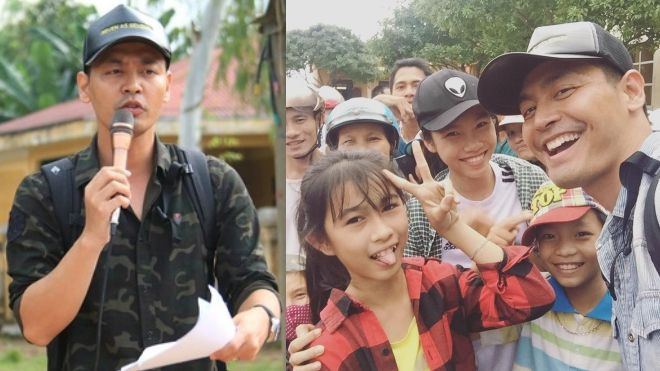 Rời Quảng Bình, MC Phan Anh mang 16 tỉ đến cứu trợ đồng bào Hà Tĩnh Ảnh 2