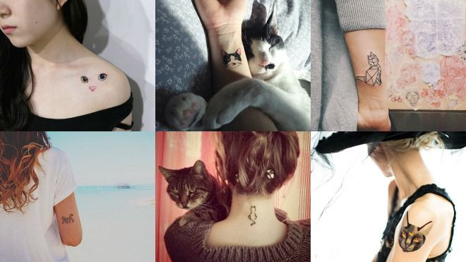 Dành cho người yêu mèo: Hãy chọn ngay 1 mẫu hình xăm không-thể-nào-yêu-hơn Ảnh 2