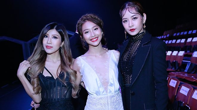 Khả Ngân nhí nhảnh, tự tin đọ sắc bên Chi Pu và Trang Pháp Ảnh 2