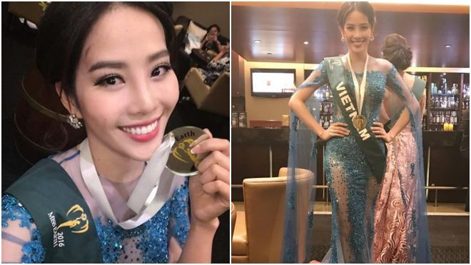 Gặp rắc rối về sức khoẻ, Nam Em vẫn toả sáng với huy chương thứ hai tại Miss Earth Ảnh 2