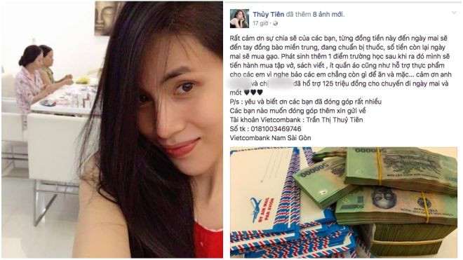 Không đứng ngoài cuộc, Thuỷ Tiên đã sẵn sàng đến với bà con miền Trung Ảnh 2