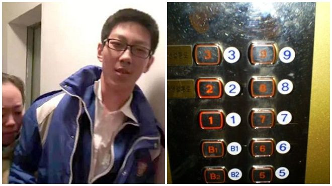 Kẹt thang máy 5 tiếng đồng hồ không biết làm gì, thanh niên cứng lôi bài tập ra làm Ảnh 2