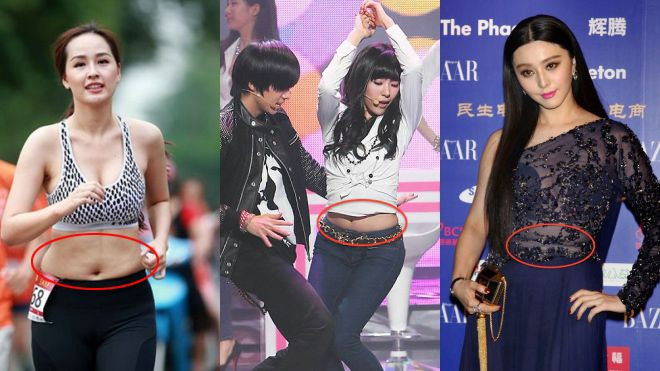 Đừng giật mình khi bắt gặp các mỹ nhân 'vạn người mê' với vòng eo ngấn mỡ Ảnh 2