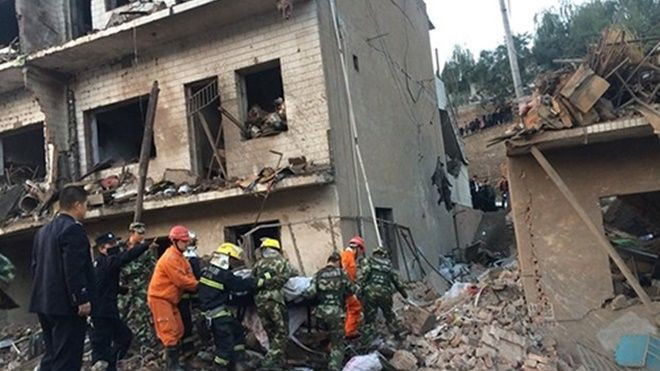 Nổ lớn ở Trung Quốc, 10 người thiệt mạng Ảnh 2