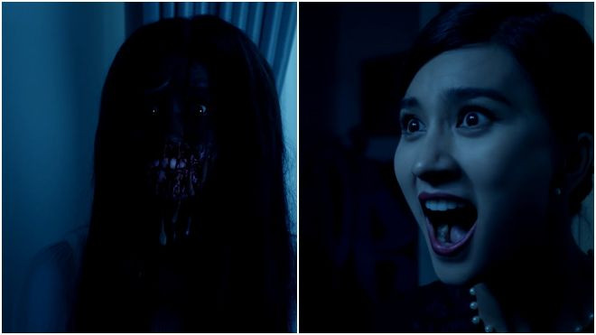 Kim Tuyến 'dằn mặt' hồn ma hung hãn trong phim kinh dị 'Hình nhân' Ảnh 2