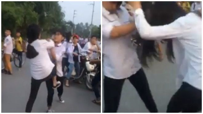 Bắc Ninh: Nữ sinh cấp 2 đánh nhau như 'phim chưởng' vì ghen tuông Ảnh 2